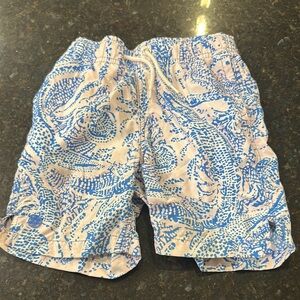 Lilly Pulitzer boy swim trunks